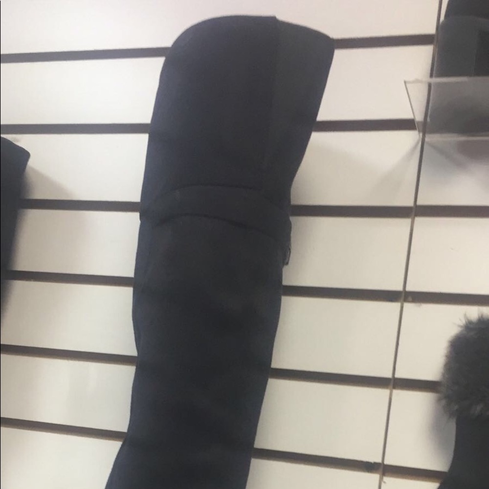 👑NEW Over-The-Knee Flat Boots-BLACK - Picture 6 of 6